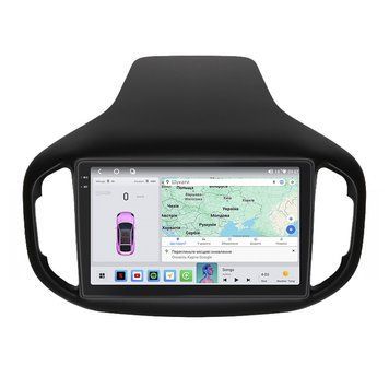 Штатная магнитола Lesko для Chery Tiggo 7 I 2016-2020 экран 10" 4/64 QLED CarPlay 4G Wi-Fi GPS 360 Prime 10204-77450 фото