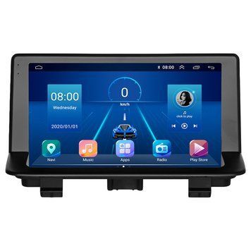 Штатна магнітола Lesko для Audi RS Q3 I (8U) Рестайлінг 2015-2018 екран 9" 6/128Gb 4G Wi-Fi GPS Top 10666-57861 фото
