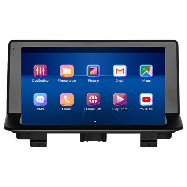 Штатна магнітола Lesko для Audi RS Q3 I (8U) Рестайлінг 2015-2018 екран 9" 6/128Gb 4G Wi-Fi GPS Top 10666-57861 фото