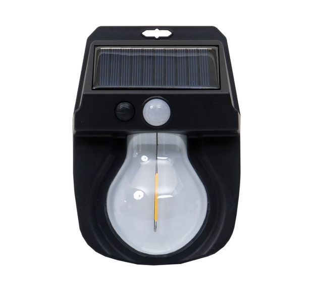 Сонячний настінний світильник GardenLine SOL5646 500Лм із датчиком руху, 50 LED, 12&times;17&times;5.8см Автономний ліхтар на сонячній батареї SOL5646 фото