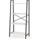 Стелаж для дому/офісу MEBEL ELITE білий з чорним ME.GIA/B/CZ/REG фото 16