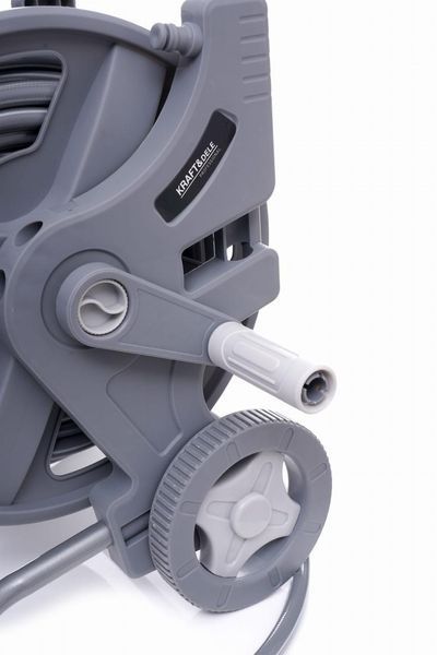 Шланг для поливу 45 м з котушкою на візку, 1/2" Kraft&Dele KD2078 KD2078 фото