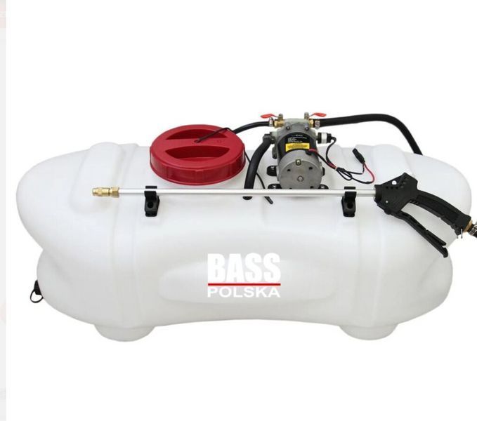 Акумуляторний обприскувач Bass Polska 8619 60 л, садовий ранцевий оприскувач з акумулятором, електрообприскувач для саду та теплиц 8619 фото