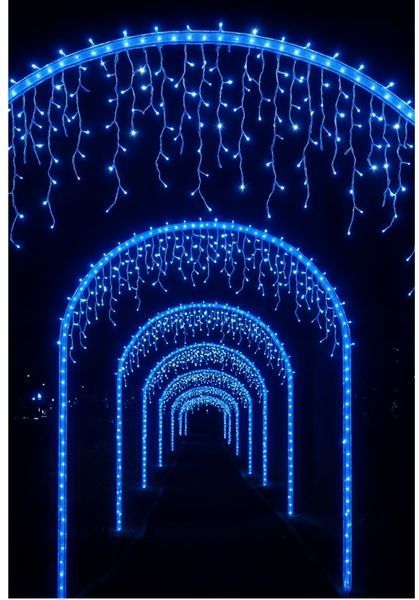 Світлодіодна завіса 1000 LED синя LKS-1000-CB LKS-1000-CB фото