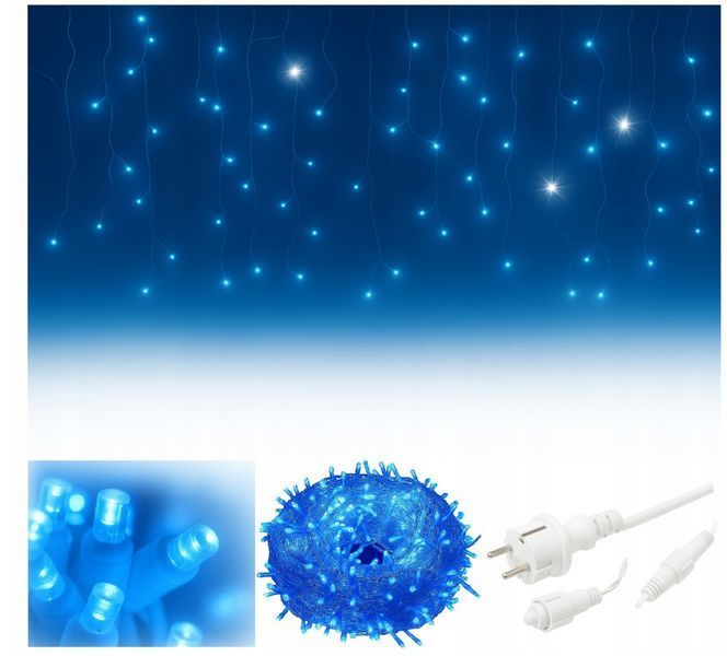 Світлодіодна завіса 1000 LED синя LKS-1000-CB LKS-1000-CB фото