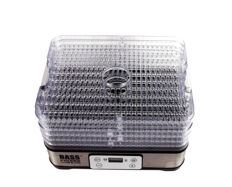 Сушарка для овочів та фруктів 300 Вт, з регульованими лотками Bass Polska BH 10603 10603 фото