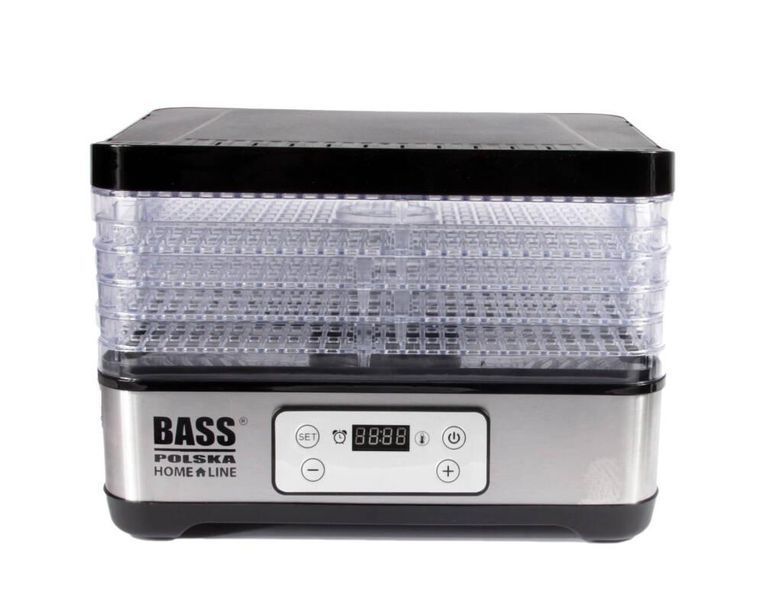 Сушарка для овочів та фруктів 300 Вт, з регульованими лотками Bass Polska BH 10603 10603 фото