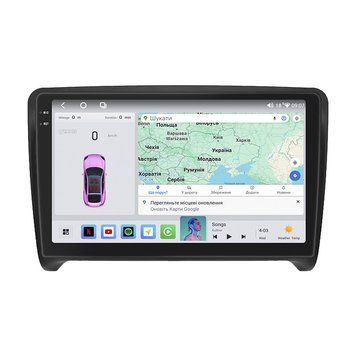 Штатная магнитола Lesko для Audi TT II (8J) 2006-2010 экран 9" 4/64 QLED CarPlay 4G Wi-Fi GPS 360 Prime 9356-77403 фото