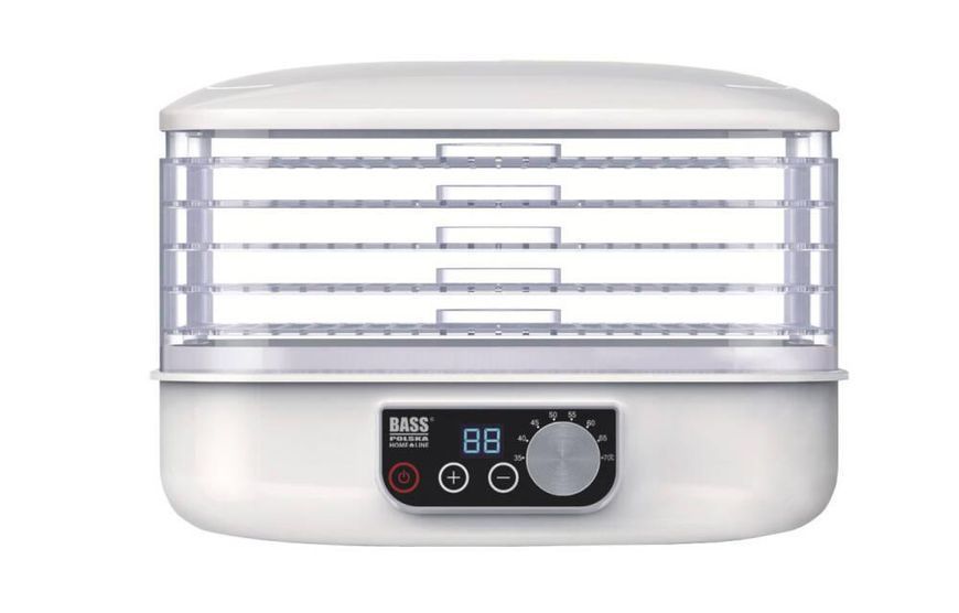 Сушарка для овочів та фруктів 250 Вт, з регульованими лотками Bass Polska BH 10602 10602 фото