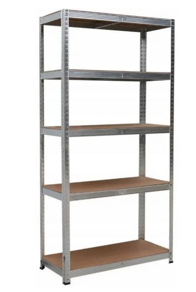 Металевий стелаж EXPAND RM05 5 полиць 150&times;75&times;30 см &ndash; вантажність 875 кг, для комори, гаража та підвалу RM05 фото