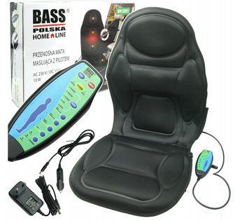 Масажний килимок з функцією підігріву і дистанційним керуванням Bass Polska BH 12851 BH12851 фото