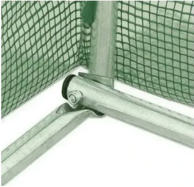 Посилена садова теплиця Ekspand 30 м&sup2; 3&times;10&times;2 м, каркас 25 мм, 2 входи, модель TFO25-3&times;10&times;2-2-Z TFO25-3X10X2-2-Z фото