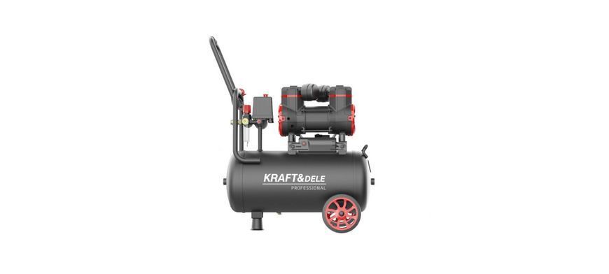 Компресор Kraft&Dele KD1390 повітряний безолійний 24 л до 8 бар KD1390 фото