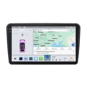 Автомобільна мультимедійна система Audi A3 II (8P) 2003-2005 9" 4/64 QLED CarPlay 4G Wi-Fi GPS 360 Prime 9358-77232 фото