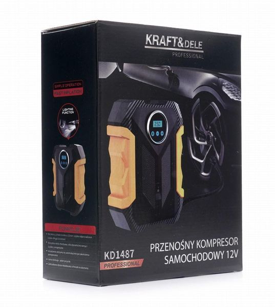 Компресор автомобільний 12 В Kraft&Dele KD1487 KD1487 фото