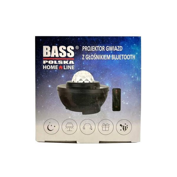 Зоряний LED-проектор з Bluetooth і динаміком Bass Polska BH59311 BH59311 фото