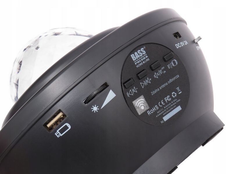 Зоряний LED-проектор з Bluetooth і динаміком Bass Polska BH59311 BH59311 фото