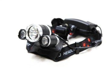 Налобний світлодіодний ліхтар на 3 LED лампи Bass Polska 3916 3916 фото
