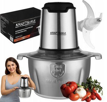 Подрібнювач кухонний Kraft&Dele KD4121 2 л, 350 Вт KD4121 фото