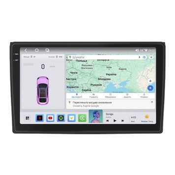 Штатна магнітола Lesko для Audi S4 II (B6) 2002-2004 екран 9" 4/64 QLED CarPlay 4G Wi-Fi GPS 360 Prime 9955-77396 фото