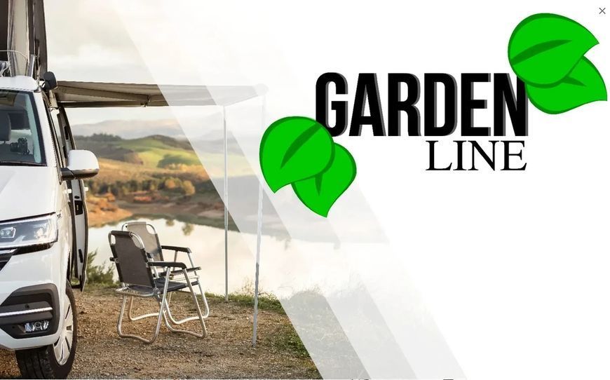 Складаний туристичний стіл 60x40x26,5 см GardenLine OXE3248 для пікніка, риболовлі, дачі, саду OXE3248 фото