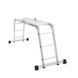 Драбина алюмінієва 4x3 трансформер Kraft&Dele KD4070 KD4070 фото 7