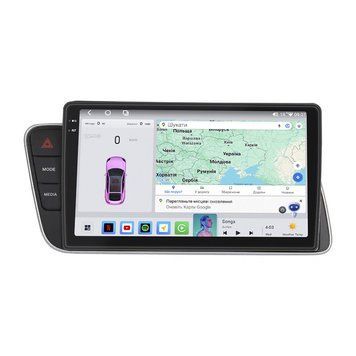 Штатна магнітола Lesko для Audi Q5 I (8R) Рестайлінг. Low 2012-2017 экран 9" 4/64 QLED CarPlay 4G Wi-Fi GPS 360 Prime 13770-87933 фото