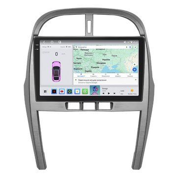 Штатная магнитола Lesko для Chery Tiggo 3 I 2014-2020 экран 10" 4/64 QLED CarPlay 4G Wi-Fi GPS 360 Prime 10201-77447 фото