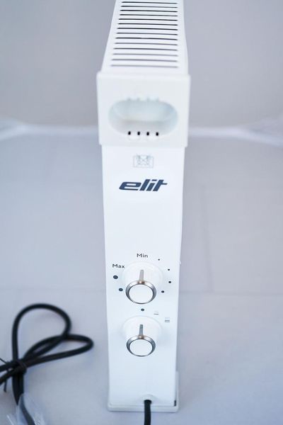 Обігрівач конвекційний електричний білий Elit CON 21 2500 Вт CON21 фото